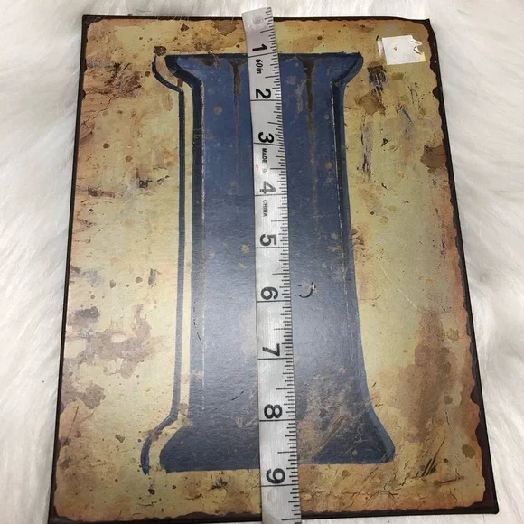 RUSTIC METAL LETTER SIGNS - Picture 3 of 3